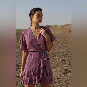 Sabina Musayez Wrap Dress